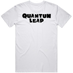 Quantum Leap Retro 80s Tv Show Logo Fan T Shirt