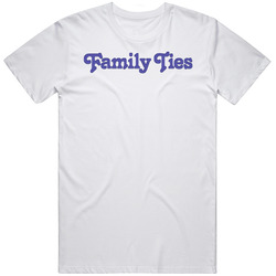 Faimly Ties Retro 80s Tv Show Logo Fan T Shirt