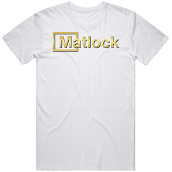 Matlock Retro 80s Tv Show Logo Fan T Shirt