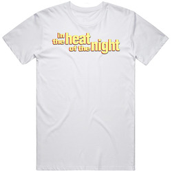 In The Heat Of The Night Retro 80s Tv Show Logo Fan T Shirt