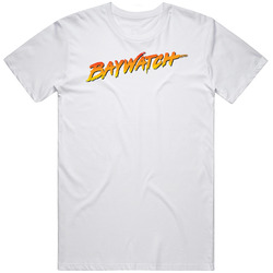 Baywatch Retro 80s Tv Show Logo Fan T Shirt
