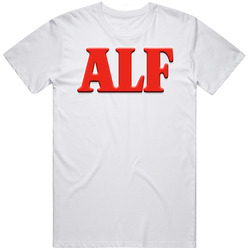 Alf Retro 80s Tv Show Logo Fan T Shirt