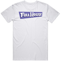 Full House Retro 80s Tv Show Logo Fan T Shirt