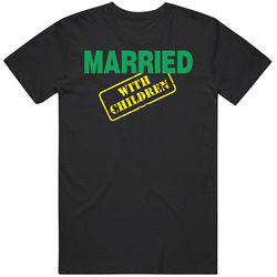 Married With Children Retro 80s Tv Show Logo Fan T Shirt