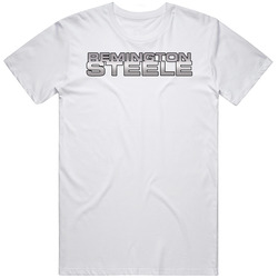 Remington Steele Retro 80s Tv Show Logo Fan T Shirt