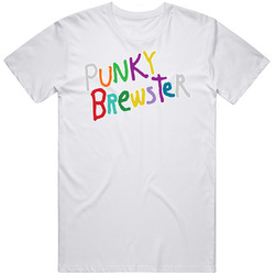 Punky Brewster Retro 80s Tv Show Logo Fan T Shirt