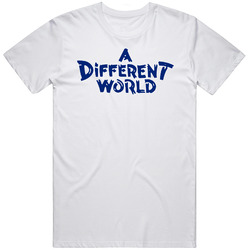 A Different World Retro 80s Tv Show Logo Fan T Shirt