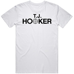Tj Hooker Retro 80s Tv Show Logo Fan T Shirt