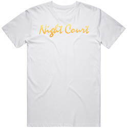 Night Court Retro 80s Tv Show Logo Fan T Shirt