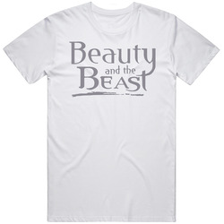Beauty And The Beast Retro 80s Tv Show Logo Fan T Shirt