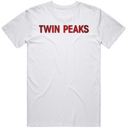 Twin Peaks Retro 80s Tv Show Logo Fan T Shirt