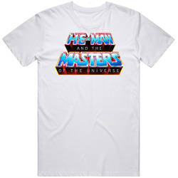 He Man And The Masters Of The Universe Retro 80s Tv Show Logo Fan T Sh