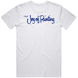 The Joy Of Painting Retro 80s Tv Show Logo Fan T Shirt