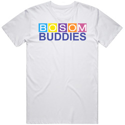 Bosom Buddies Retro 80s Tv Show Logo Fan T Shirt