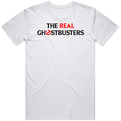 The Real Ghostbusters Retro 80s Tv Show Logo Fan T Shirt