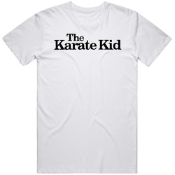 The Karate Kid Retro 80s Tv Show Logo Fan T Shirt