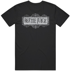 Beetlejuice Retro 80s Tv Show Logo Fan T Shirt