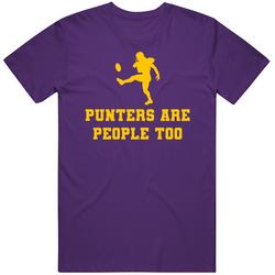 Samuel David Koch Baltimore Punters Are People Too Football T Shirt