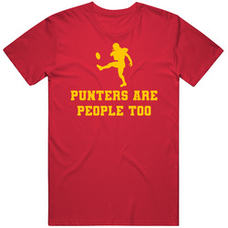 Andy Lee Arizona Punters Are People Too Football T Shirt