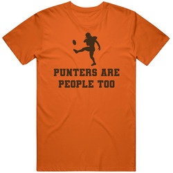 Jamie Gillan Cleveland Punters Are People Too Football T Shirt