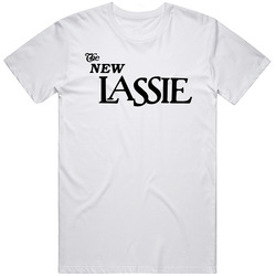 The New Lassie Retro 80s Tv Show Logo Fan T Shirt