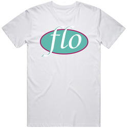Flo Retro 80s Tv Show Logo Fan T Shirt