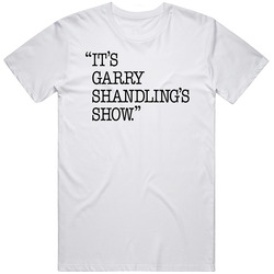 It's Gary Shandling's Show Retro 80s Tv Show Logo Fan T Shir
