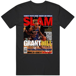 Slam Magazine Issue 7 Grant Hill Popular Basketball Magazine Grunge Lo