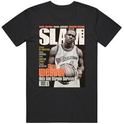 Slam Magazine Issue 23 Chris Webber Popular Basketball Magazine Grunge
