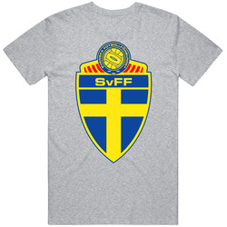 Sweden Womens Football Soccer Sports Team Fan T Shirt