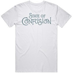 State Of Confusion Chattanooga Tennessee Restaurant Logo Foodie T Shir