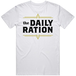 The Daily Ration Chattanooga Tennessee Restaurant Logo Foodie T Shirt