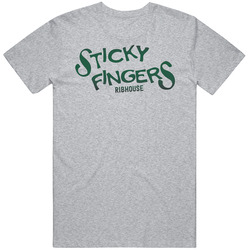 Sticky Fingers Ribhouse Chattanooga Tennessee Restaurant Logo Foodie T