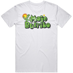 Mojo Burrito Chattanooga Tennessee Restaurant Logo Foodie Worn Look T 