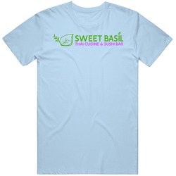 Sweet Basil Thai Cuisine Chattanooga Tennessee Restaurant Logo Foodie 