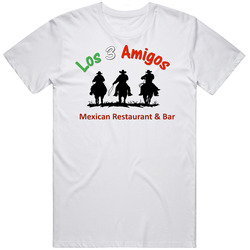Los 3 Amigos Chattanooga Tennessee Restaurant Foodie T Shirt