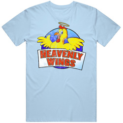 Heavenly Wings Chattanooga Tennessee Restaurant Foodie Worn Look T Shi