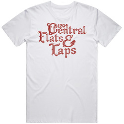 1204 Central Flats And Taps Knoxville Tennessee Restaurant T Shirt