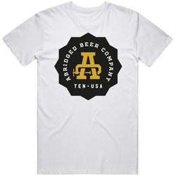 Abridged Beer Company Knoxville Tennessee Restaurant T Shirt