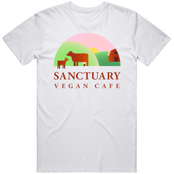 Sanctuary Vegan Cafe Knoxville Tennessee Restaurant T Shirt