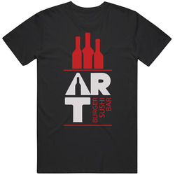 Art Burger Sushi Bar Myrtle Beach Restaurant T Shirt