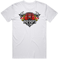 Pop Pop's Pit Bbq Myrtle Beach Restaurant T Shirt