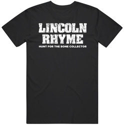 Lincoln Rhyme Hunt For The Bone Collector Logo T Shirt