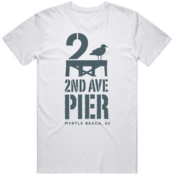 2nd Avenue Pier Restaurant Myrtle Beach Restaurant T Shirt