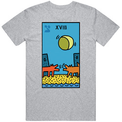 The Moon Tarot Card T Shirt