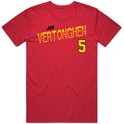 Jan Vertonghen Belgium Soccer Team Player T Shirt
