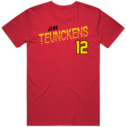 Jens Teunckens Belgium Soccer Team Player T Shirt