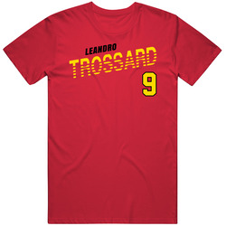 Leandro Trossard Belgium Soccer Team Player T Shirt