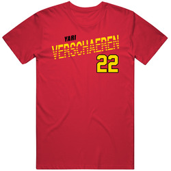 Yari Verschaeren Belgium Soccer Team Player T Shirt