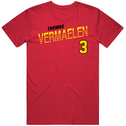 Thomas Vermaelen Belgium Soccer Team Player T Shirt